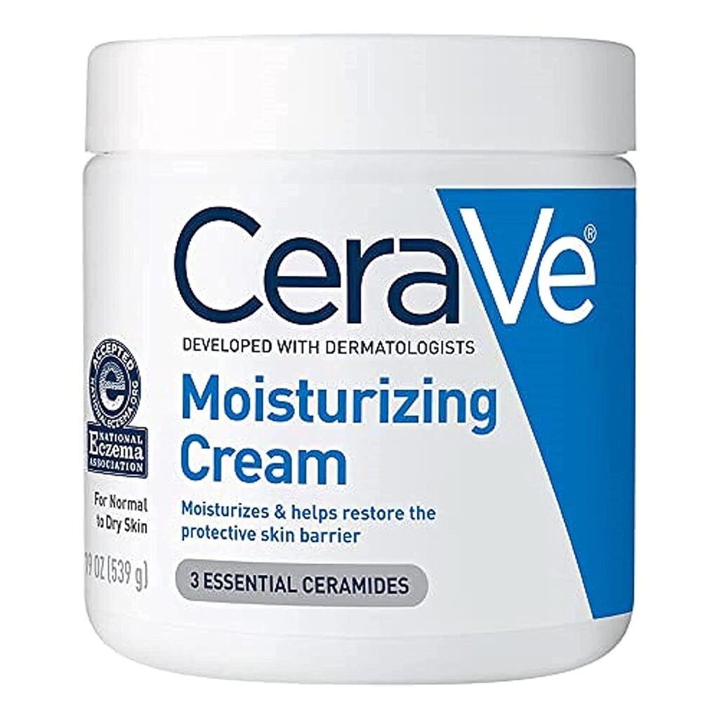 CeraVe Moisturizing Cream, the best affordable fungal acne-safe moisturizer