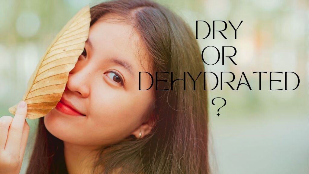 dry skin or dehydrated skin